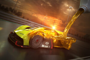 3d illustration of Aston Martin Valkyrie