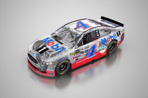 3d illustration of Nascar Impala