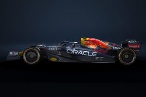 3d illustration of a Redbull Racing Formula 1 car