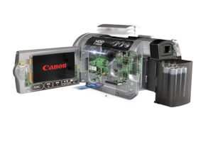 3d Illustration Canon Video Camera