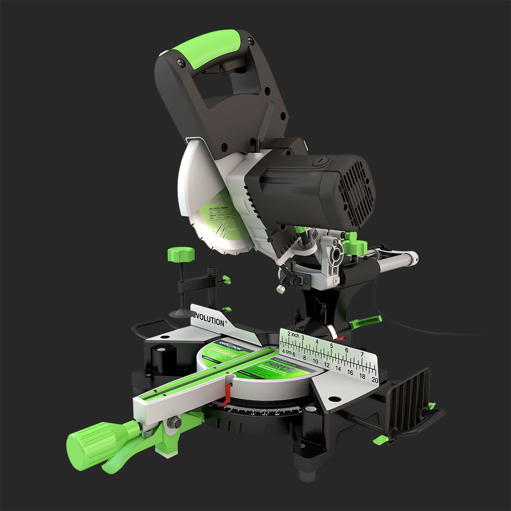 3d illustration of a mitre saw