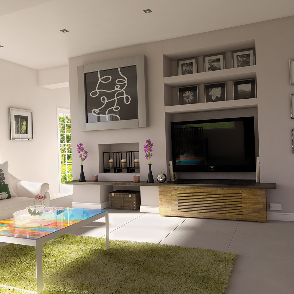 Architectural 3d illustrations