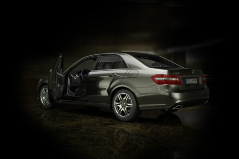 Automotive 3d illustration