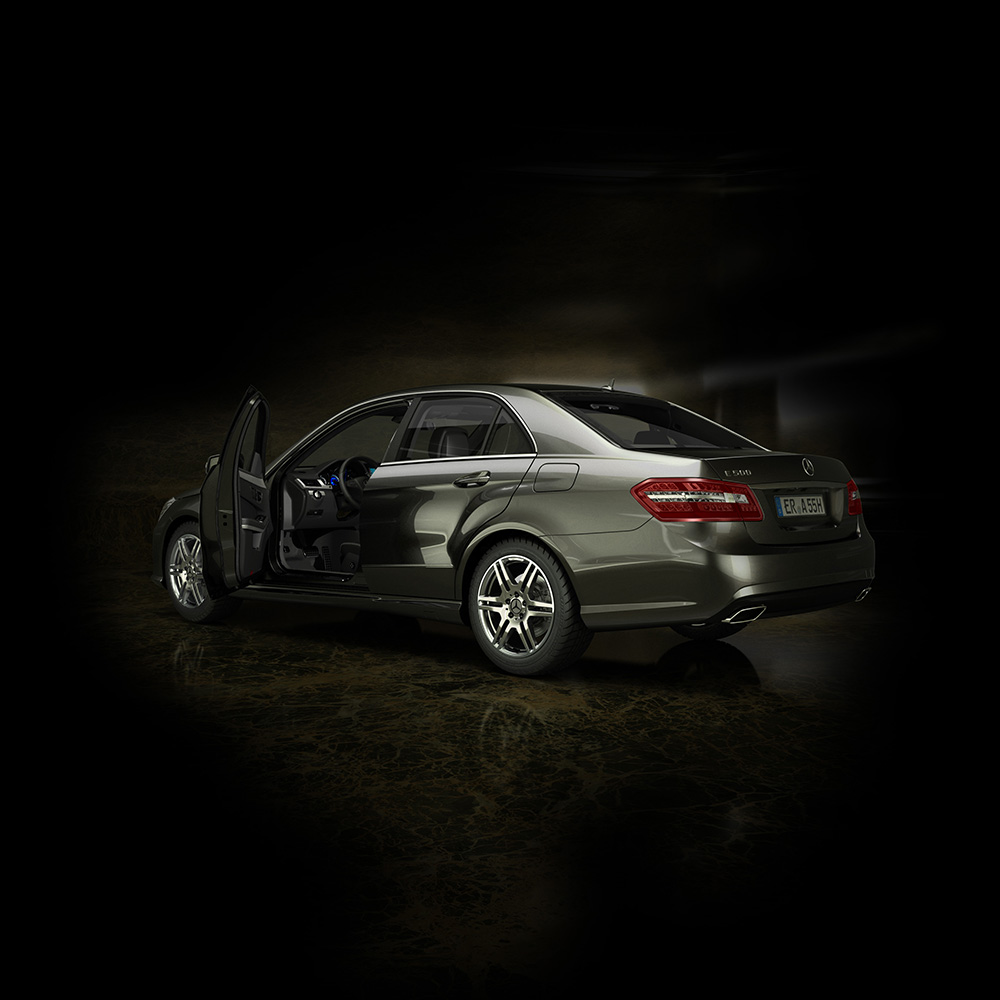 Automotive 3d illustrations