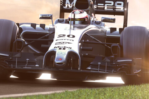 Motorsport 3d illustration