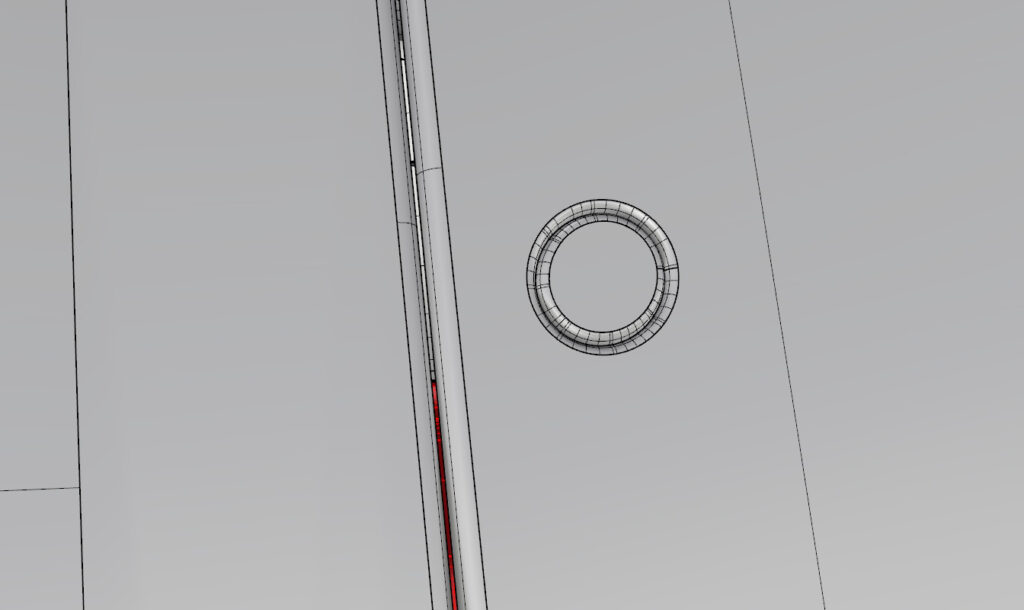 3d nurbs model detail